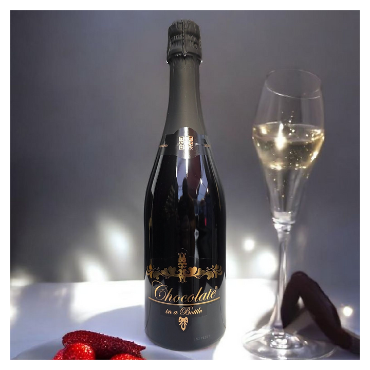 Chocolate in a bottle - Vin pétillant aux saveurs noisettes chocolat